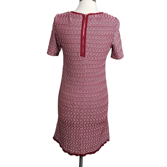 Anthropologie Maeve Stretch Textured Jacquard Print Dress Women's Size Small - Picture 5 of 11